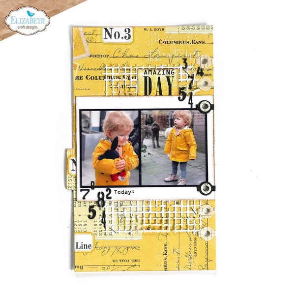 Page No. 40 {Number Border & Patterns} Die Set