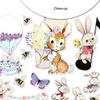 Bunny Hop Vintage Style Ephemera