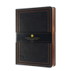 Black Classic Vintage Style Journal