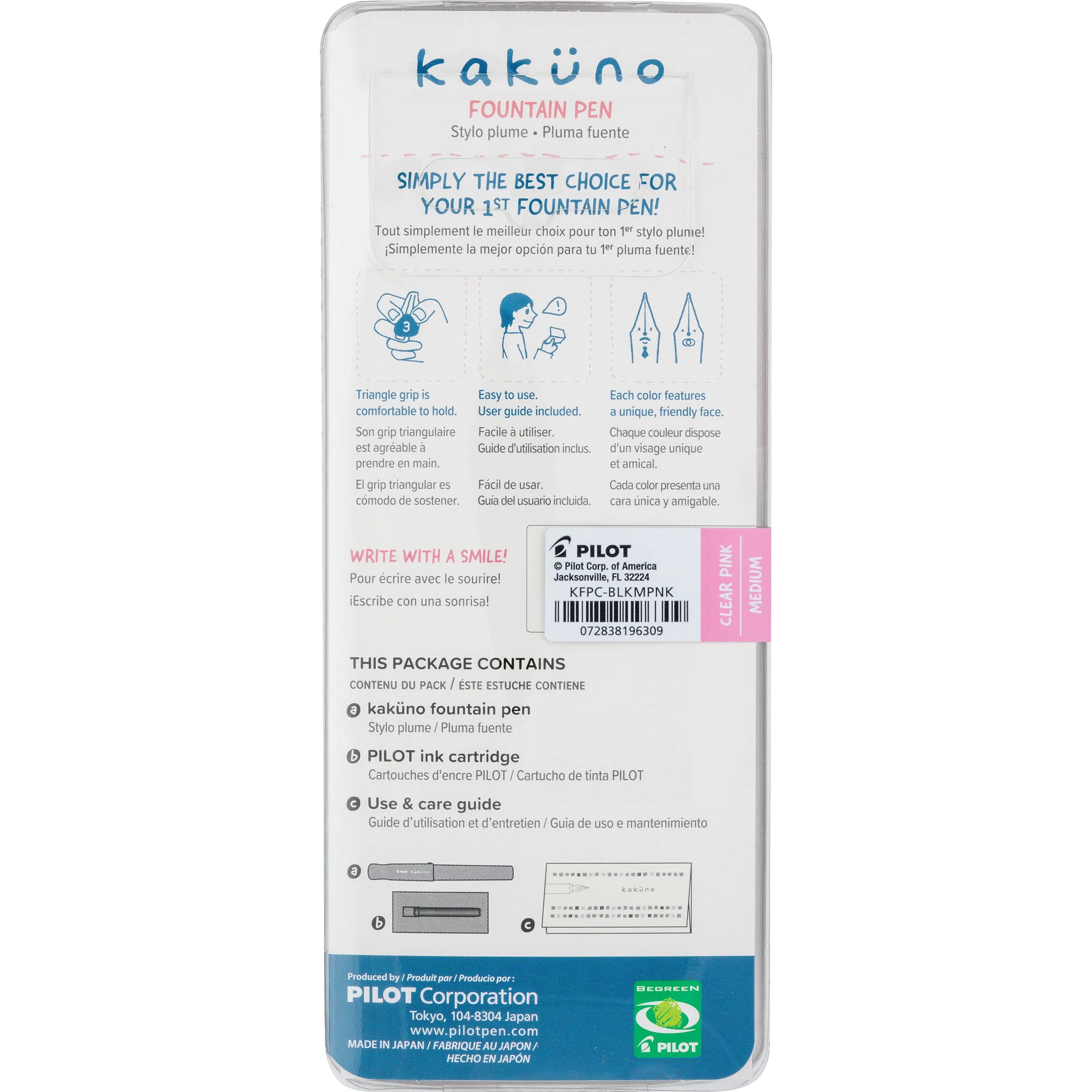 Kakuno Translucent Fountain Pens | Fine