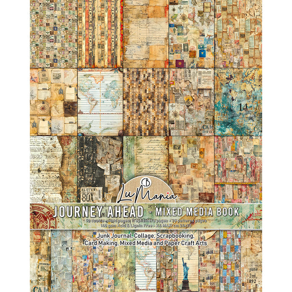 Journey Ahead A4 Maxi Mixed Media Book