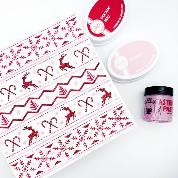 Christmas Sweater Layered Stencil