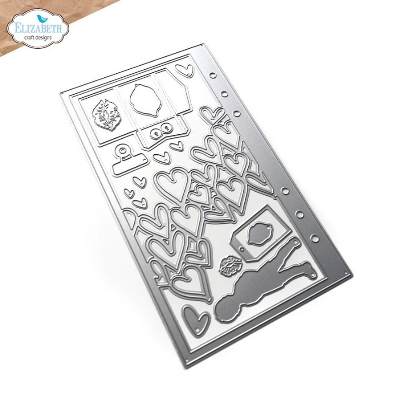 Heart Overlay Page Die Set