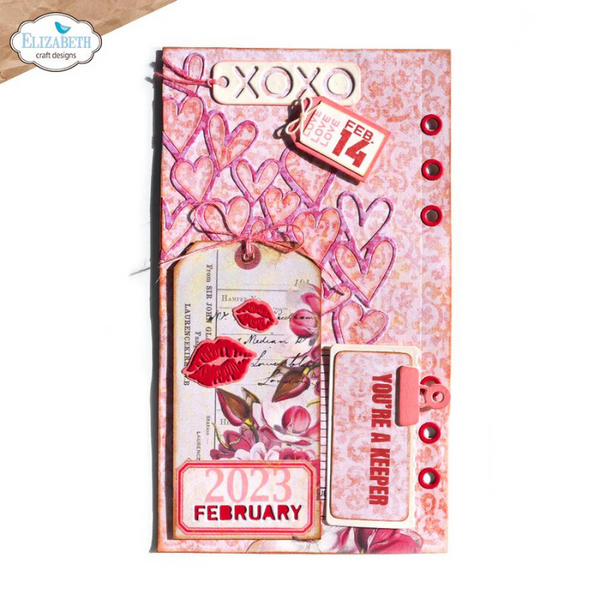 Heart Overlay Page Die Set