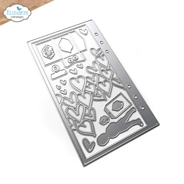Heart Overlay Page Die Set