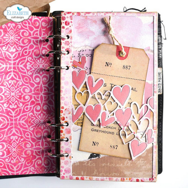 Heart Overlay Page Die Set