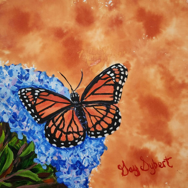 Encre Orange Papillon Vice-Roi