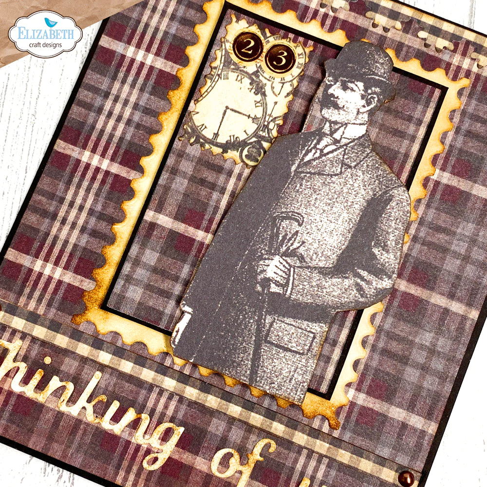 Postage Stamp Frames Nesting Die Set