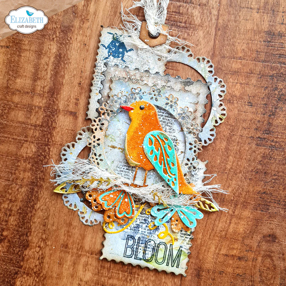 Postage Stamp Frames Nesting Die Set