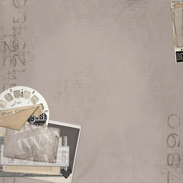Simple Vintage | 12x12 Paper Pack