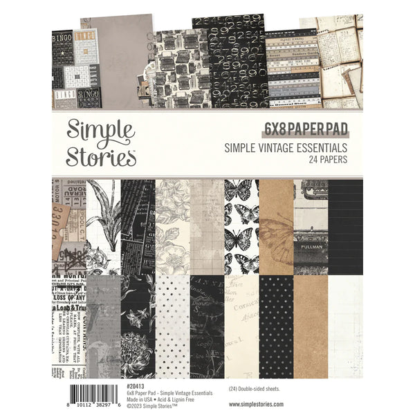 Simple Vintage | 6x8 Paper Pad