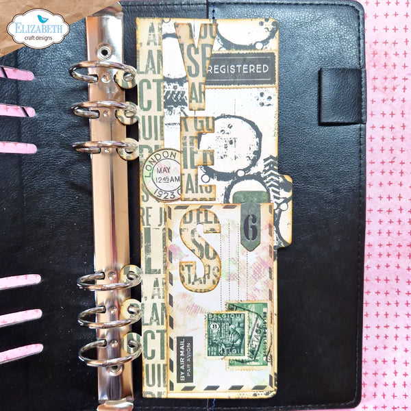 Page Tab 3 {Half Page} w/ Paperclip Numbers Die Set