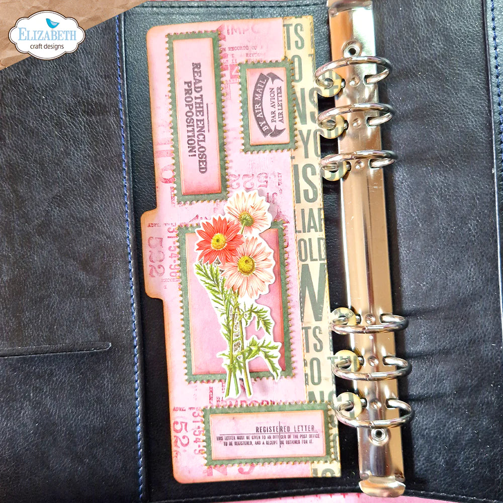 Page Tab 3 {Half Page} w/ Paperclip Numbers Die Set