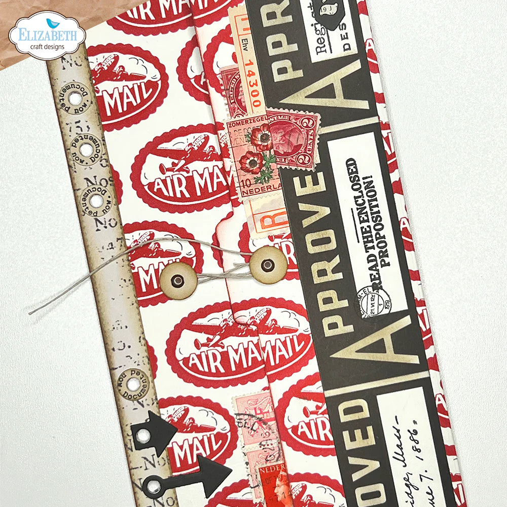 Page Tab 3 {Half Page} w/ Paperclip Numbers Die Set