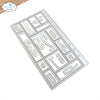 <OOS> Postage Stamps Page Die Set