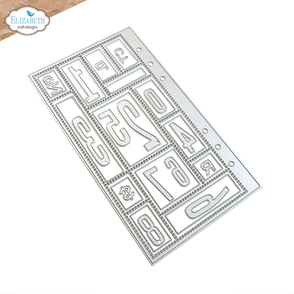 <OOS> Postage Stamps Page Die Set