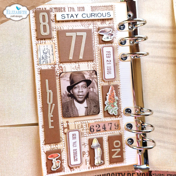 <OOS> Postage Stamps Page Die Set