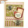 Circles, Banners, and Ribbons Stamp + Die Set {clearance}
