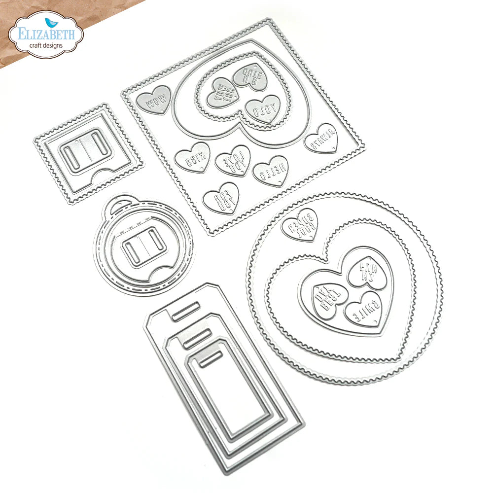 Pocket Page Fillers No. 2 {Full Size Postage Stamps} Die Set