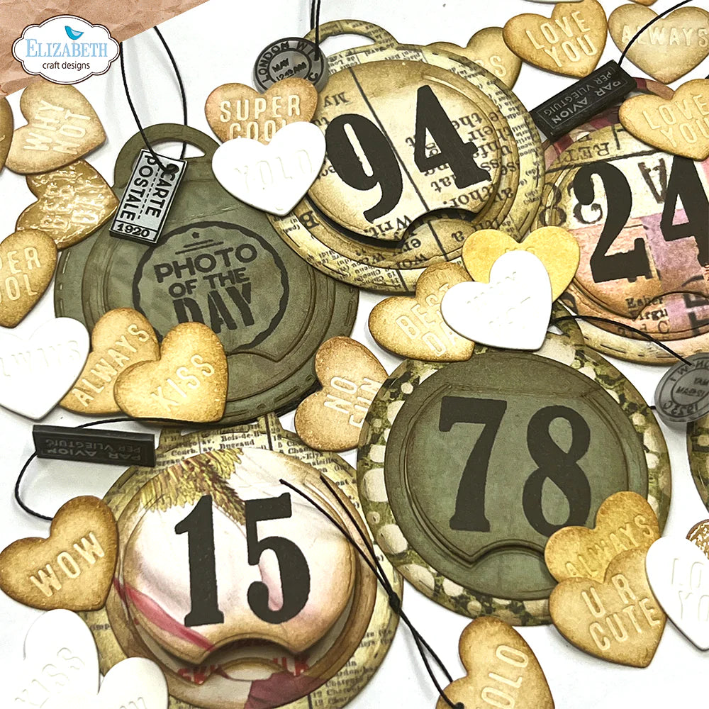 Pocket Page Fillers No. 2 {Full Size Postage Stamps} Die Set