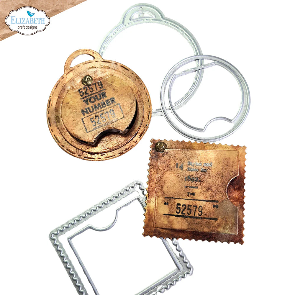 Pocket Page Fillers No. 2 {Full Size Postage Stamps} Die Set