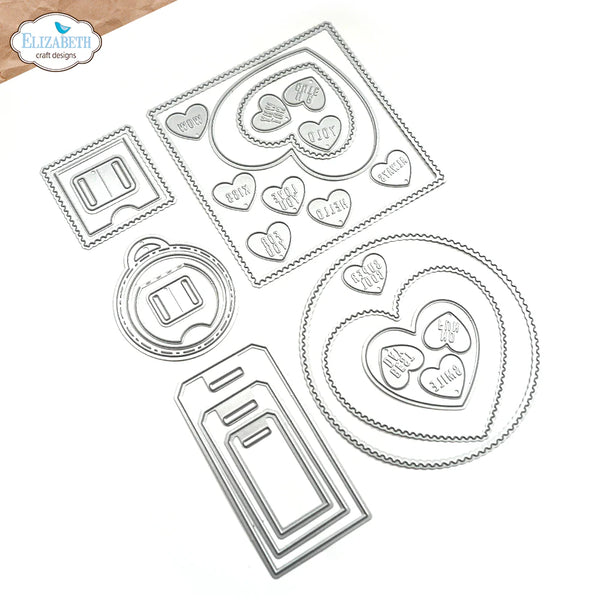 Pocket Page Fillers No. 2 {Full Size Postage Stamps} Die Set