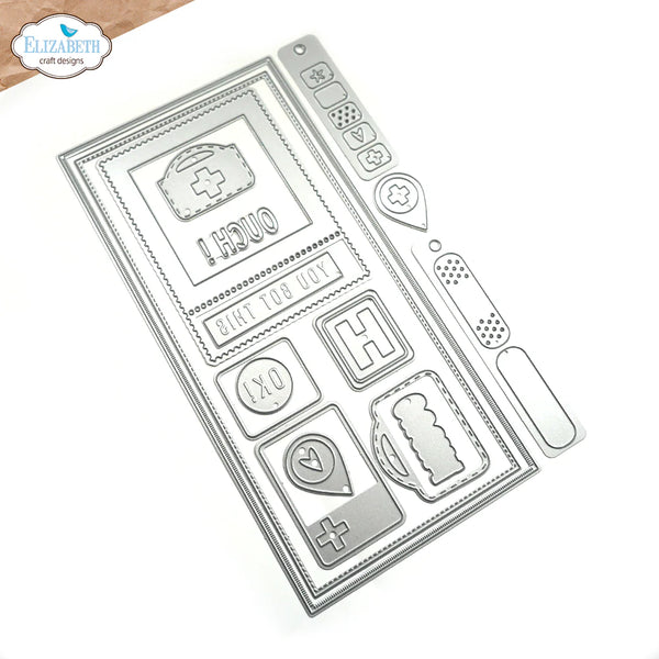 Pocket Page Fillers No. 3 {Full Size Page} Die Set