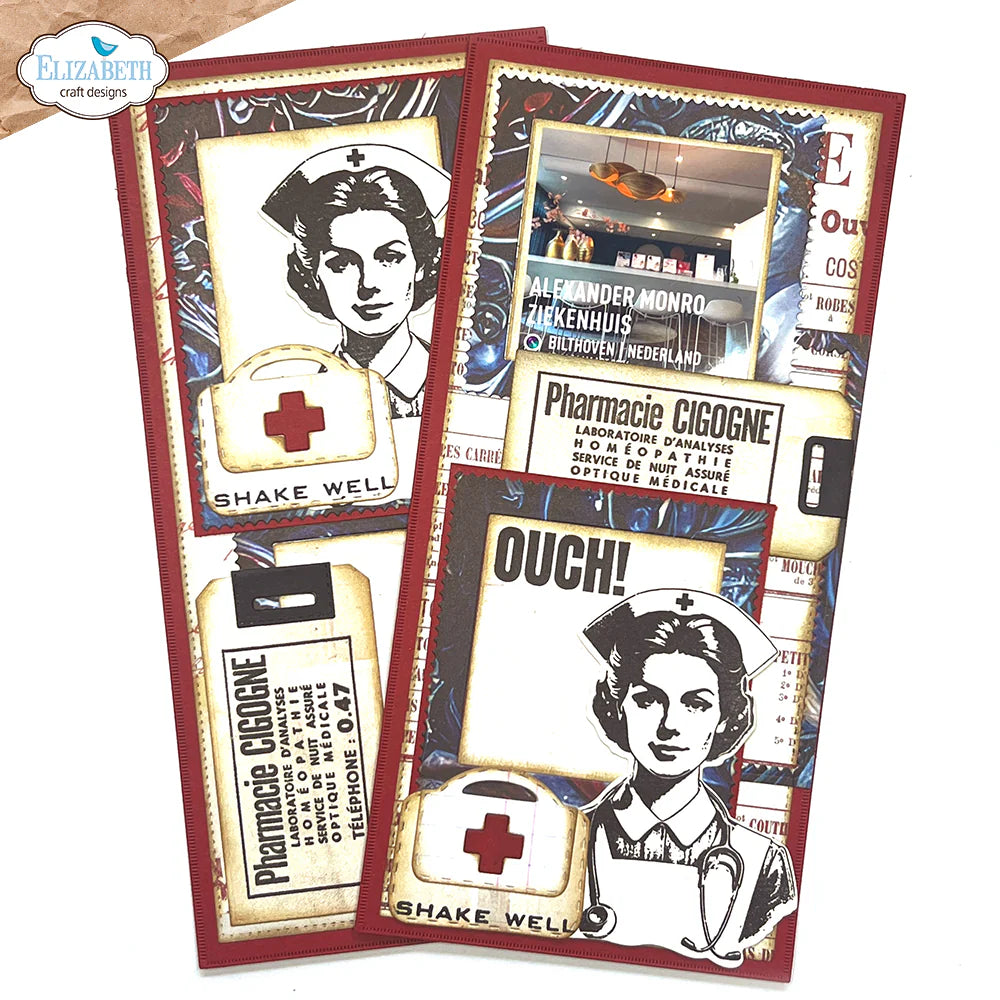 Pocket Page Fillers No. 3 {Full Size Page} Die Set