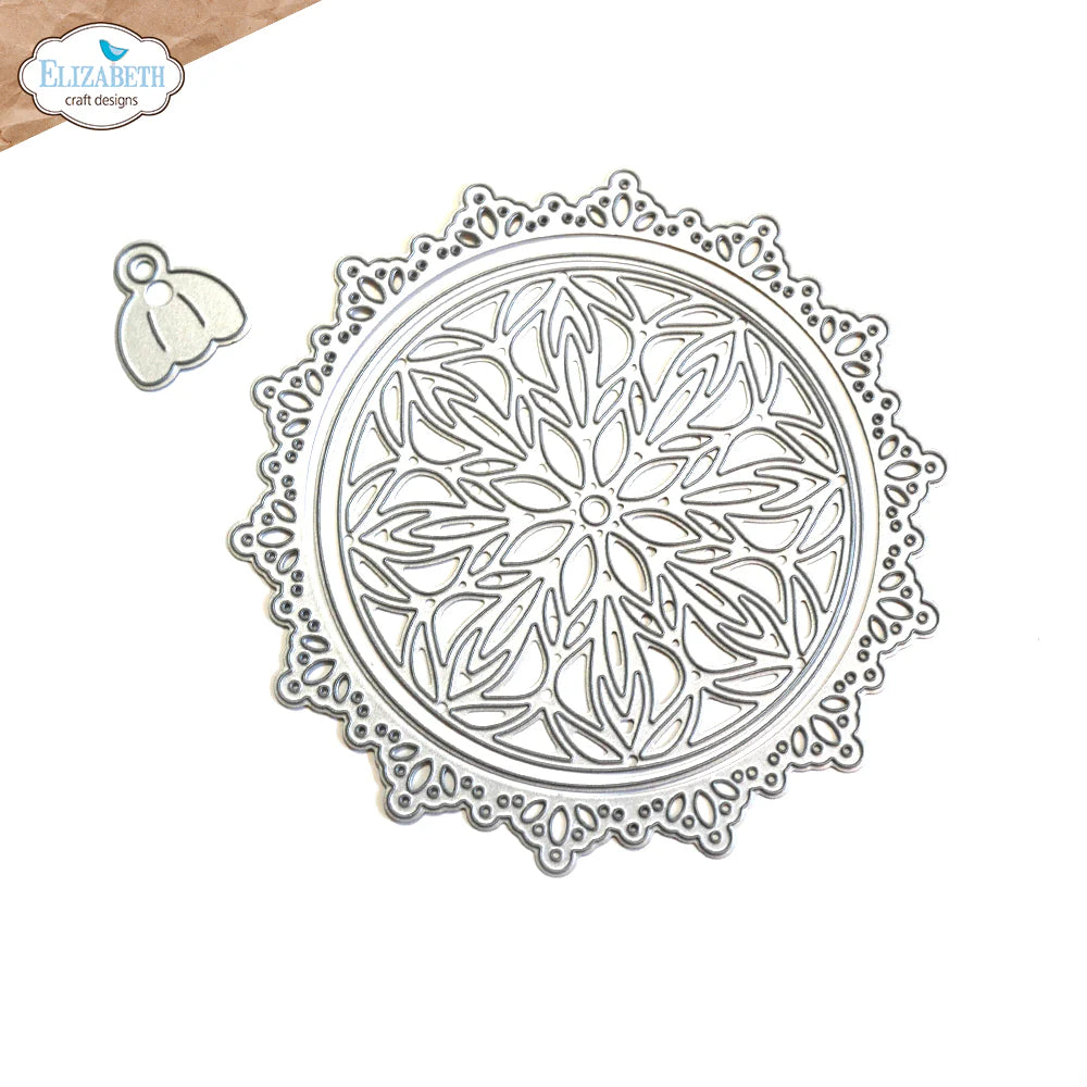 Joyous Round Ornament Die Set