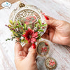 Joyous Round Ornament Die Set