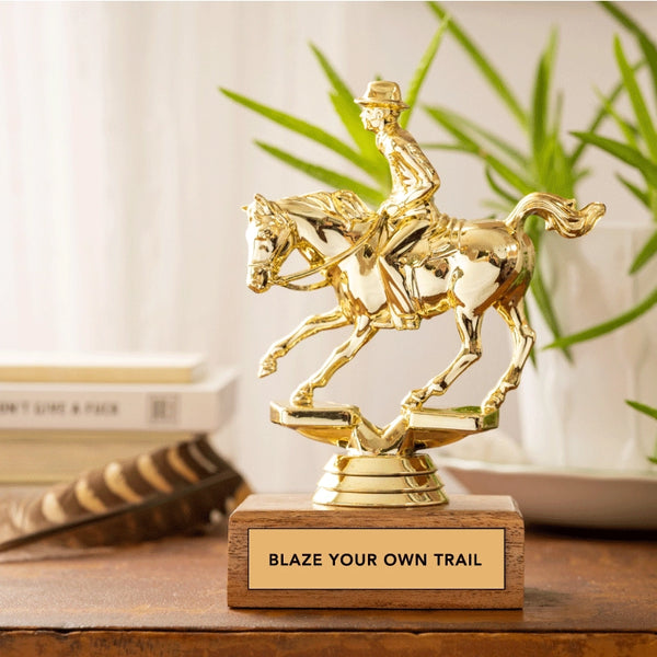 Blaze Your Own Trail Trophy