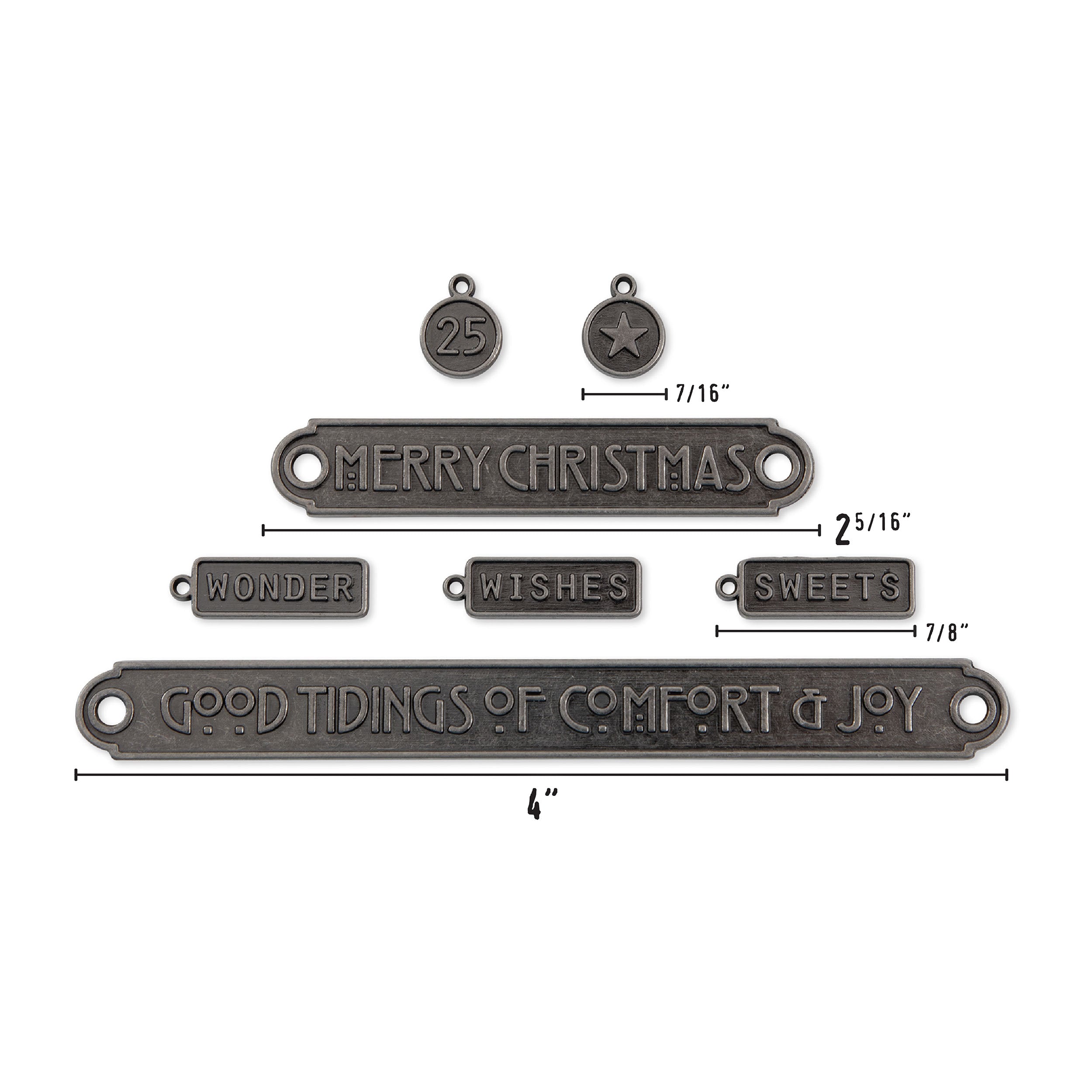 Word Plaques + Tags {Christmas 2024} | idea-ology