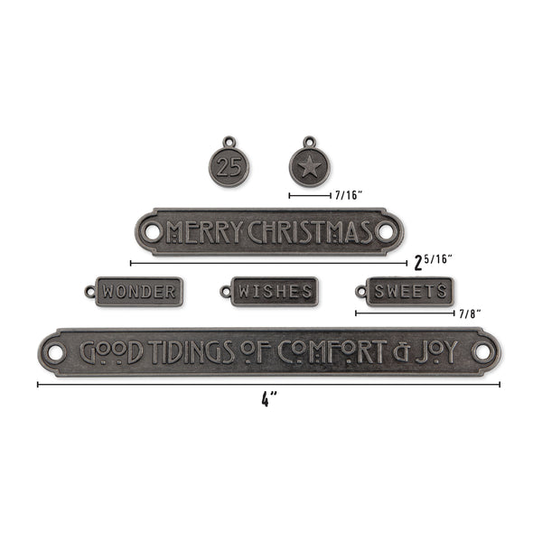 Word Plaques + Tags {Christmas 2024} | idea-ology