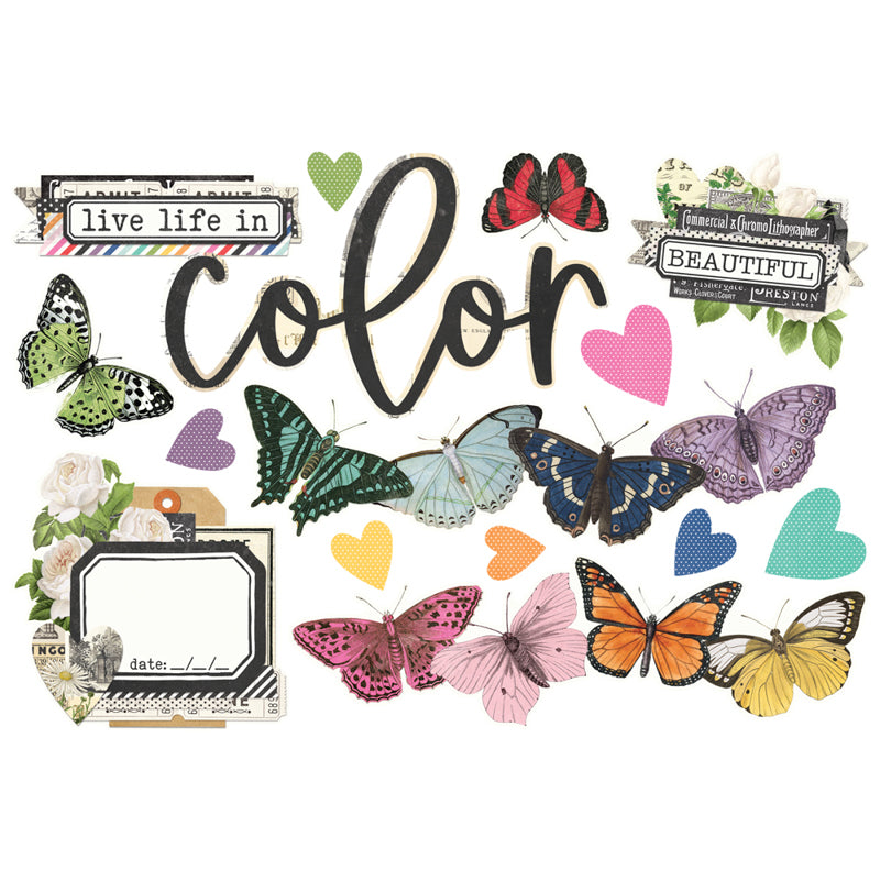Color Palette Simple Pages Page Pieces {clearance}