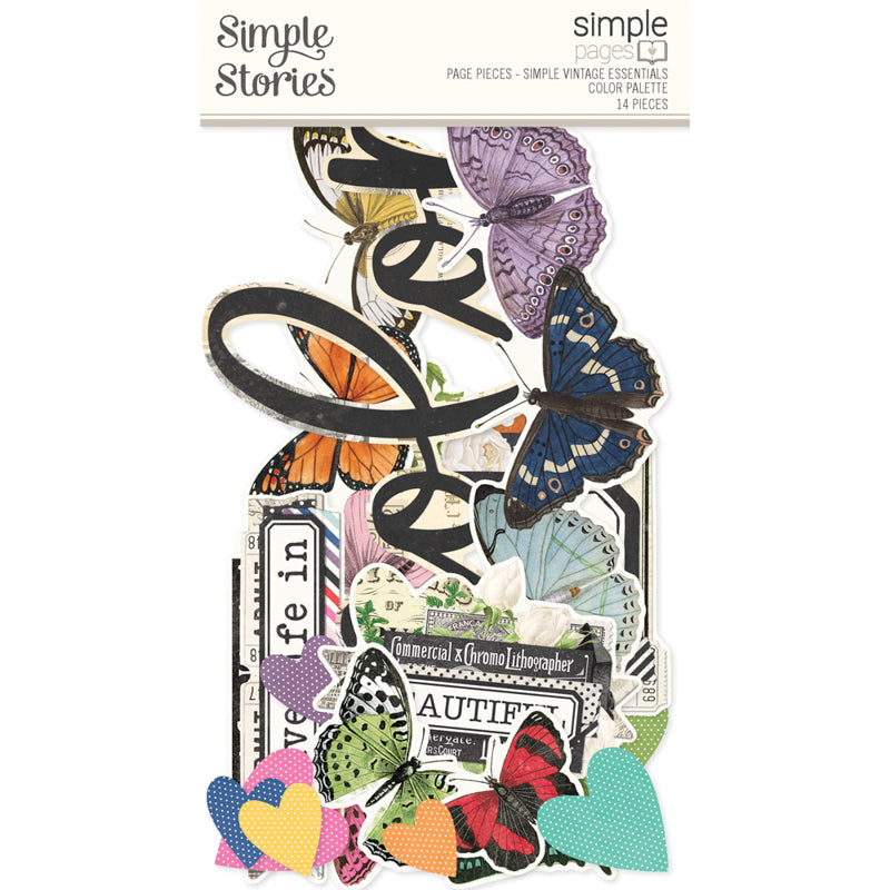 Color Palette Simple Pages Page Pieces {clearance}