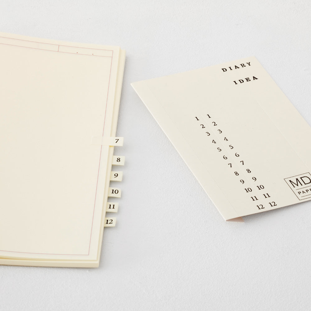 Carnet de notes à cadre MD crème A5