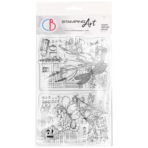 {coming soon!} Botanical Postcards 4x6 Clear Stamp Set
