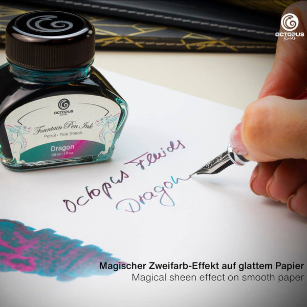 Sheen Dragon Petrol Fountain Pen Ink