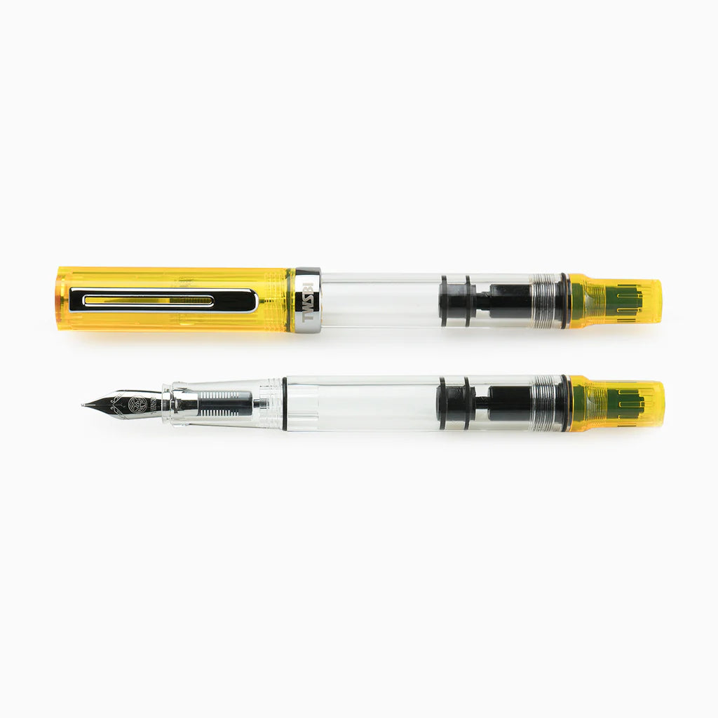 Transparent Yellow Eco Fountain Pen