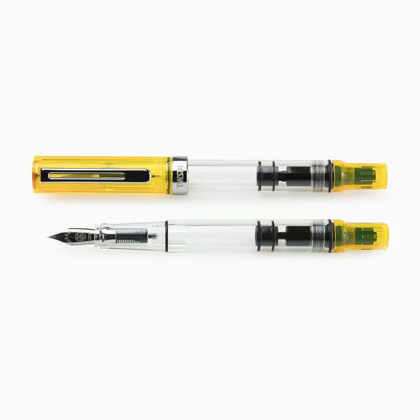 Transparent Yellow Eco Fountain Pen