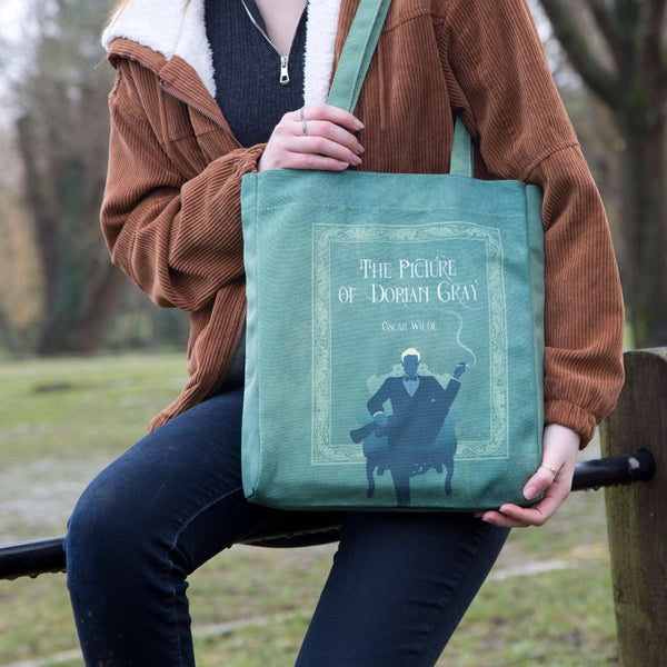 Picture of Dorian Gray Book Art Tote Bag