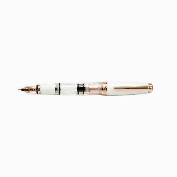 Diamond Mini White + Rose Gold 2 Fountain Pen