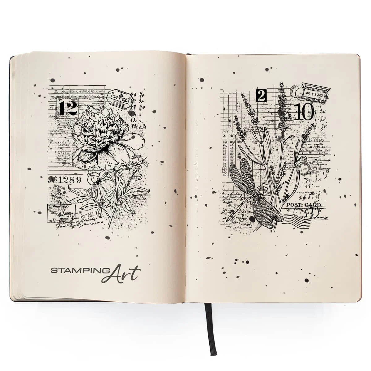 {coming soon!} Botanical Postcards 4x6 Clear Stamp Set