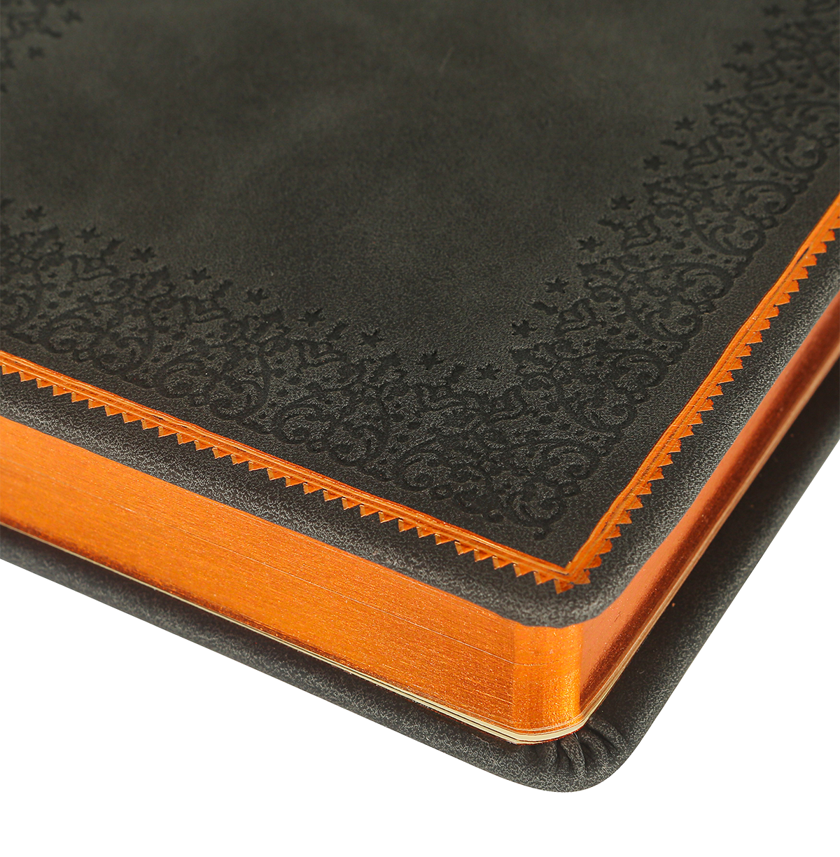 Black 5-Year A6 Vintage Vegan Leather Journal