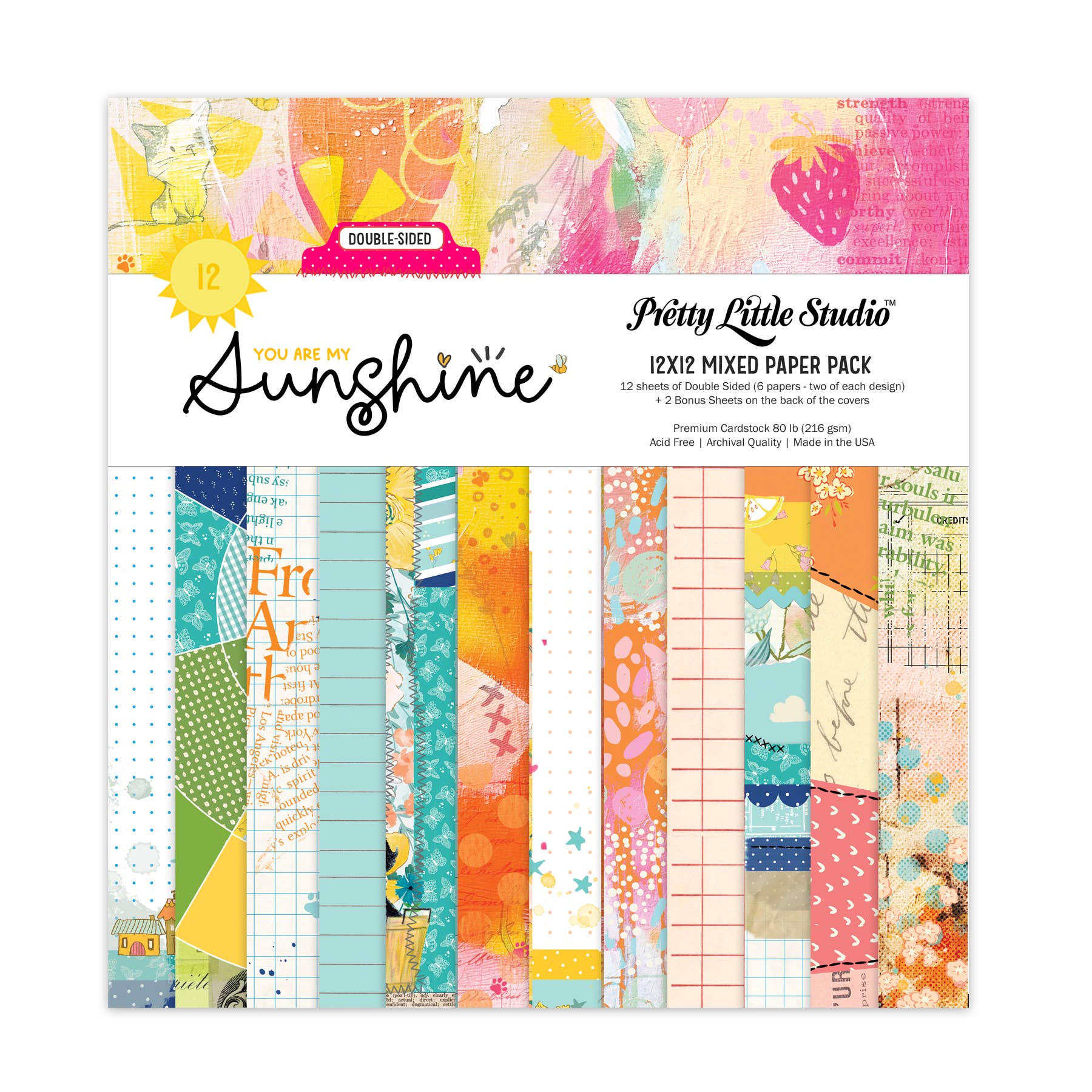 You Are My Sunshine 12x12 Double-Sided Mixed Paper Pack