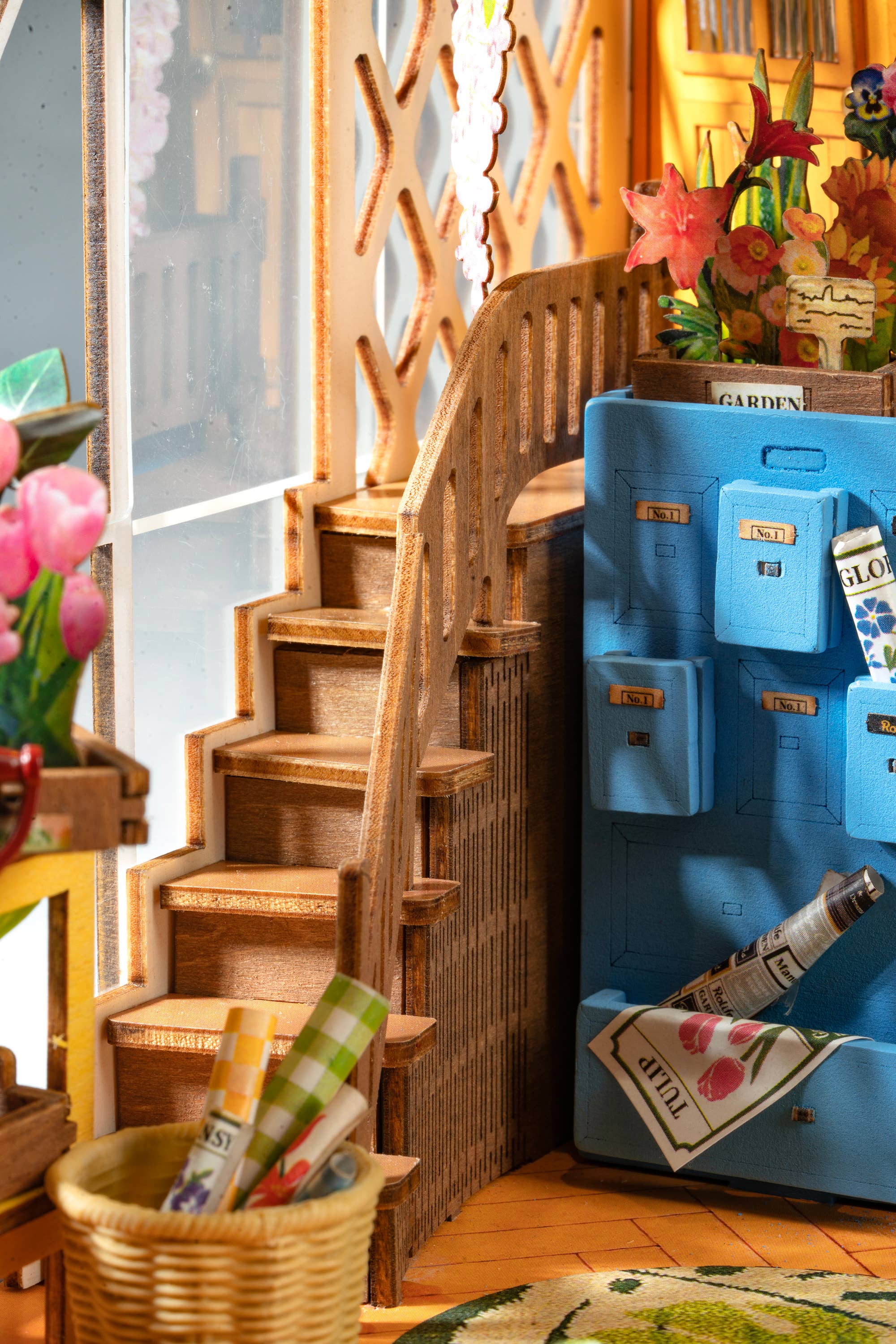 Garden House Book Nook Diorama Kit