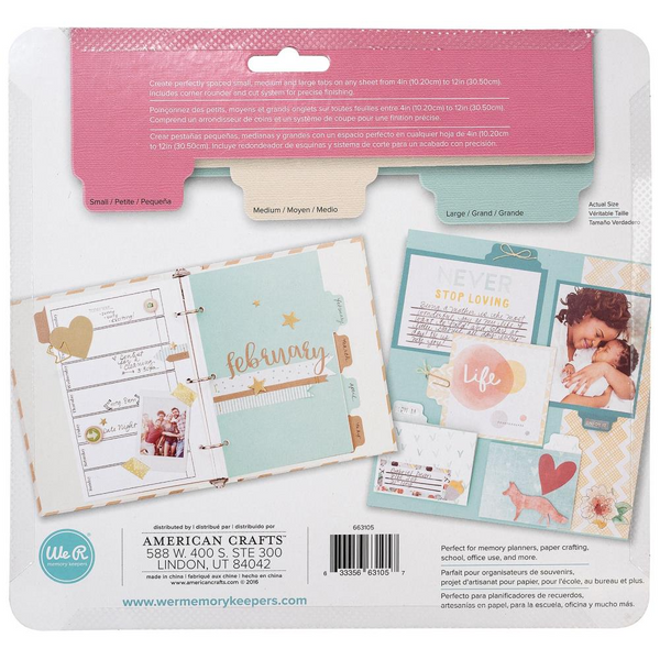 {back soon!} Tab Punch Board