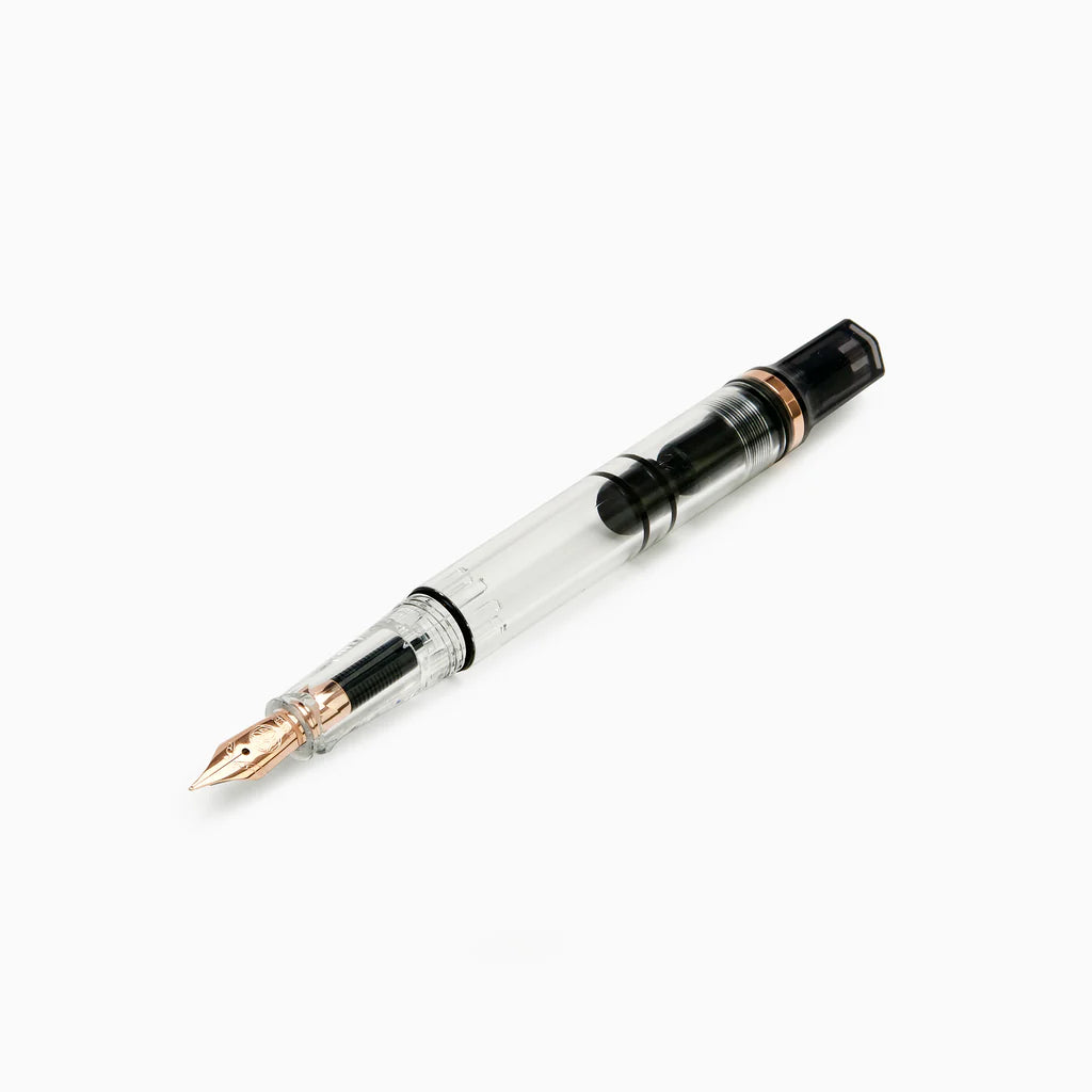 {back soon!} Smoke + Rose Gold Eco Fountain Pen