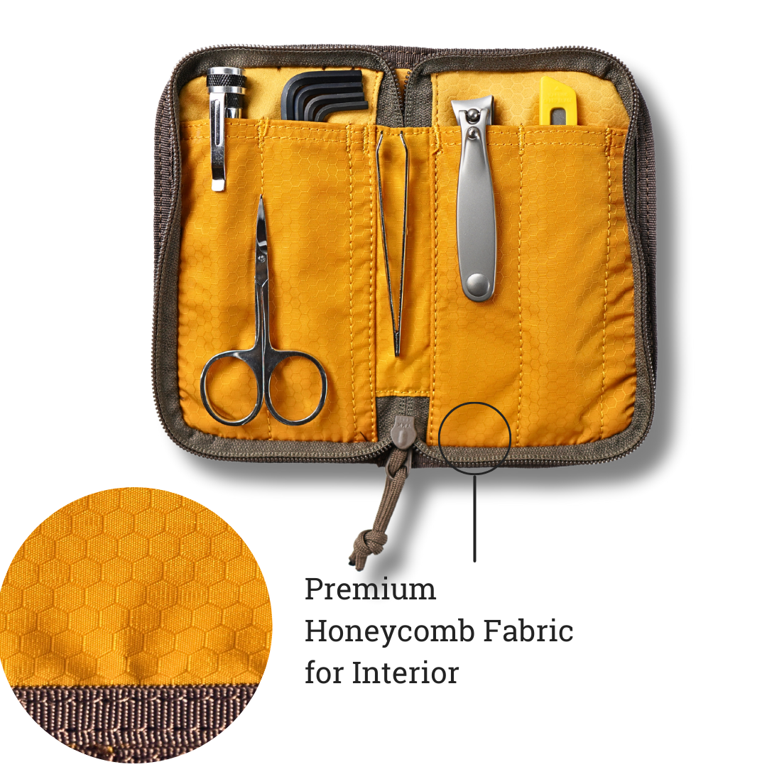 Quattro Zippered Pen Case