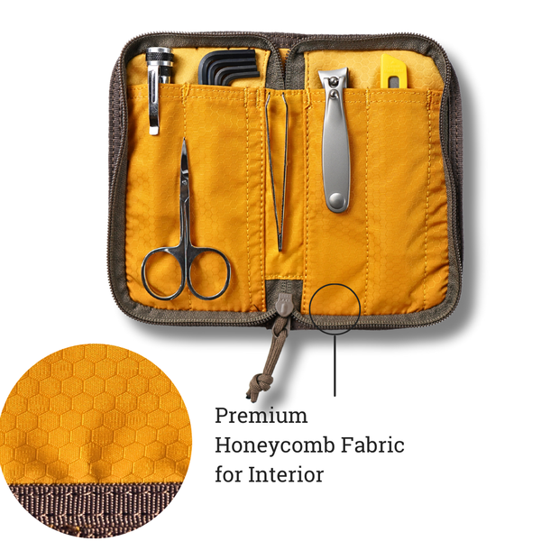 Quattro Zippered Pen Case
